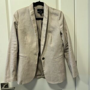 Jcrew Parke Blazer in Stretch Linen (Flax)